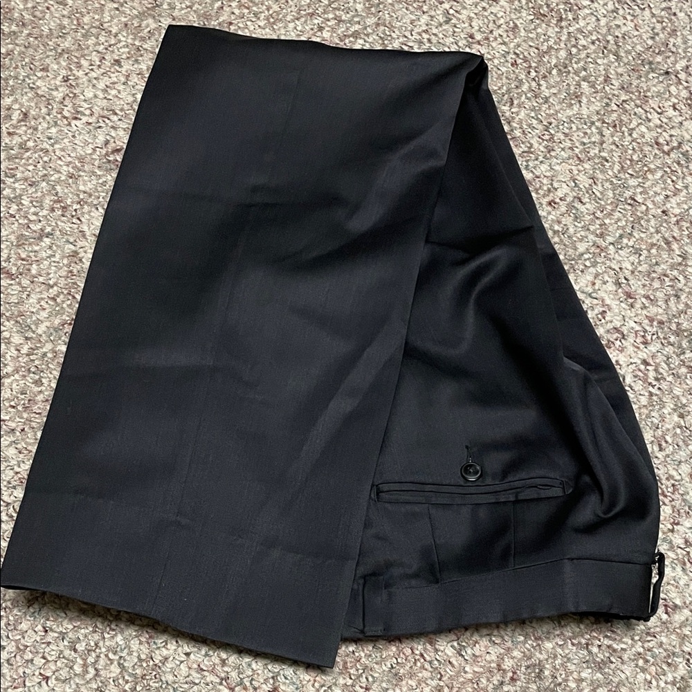 Lanza wool cashmere black Dress Pants